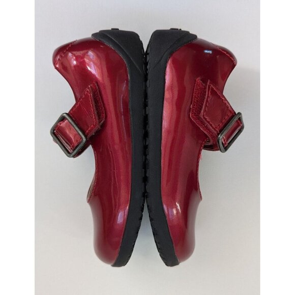 UMI Callie Cherry Patent Leather Mary Janes Girls Toddler Shoes Size 6.5 - Picture 5 of 7
